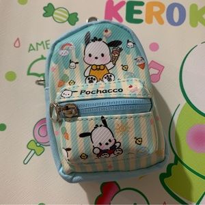 Pochacco Blue Mini Backpack with Removable Strap NWOT